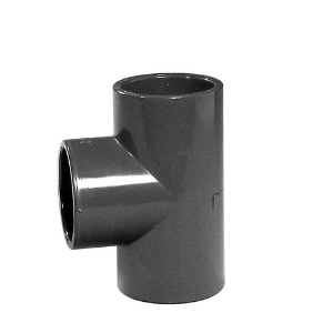 PVC-T-Stück 90°