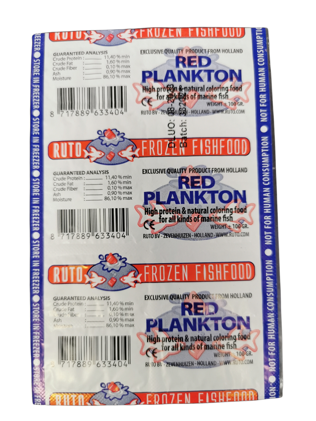 Roter Plankton 100g Blister